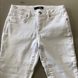 1822 white skinny jeans